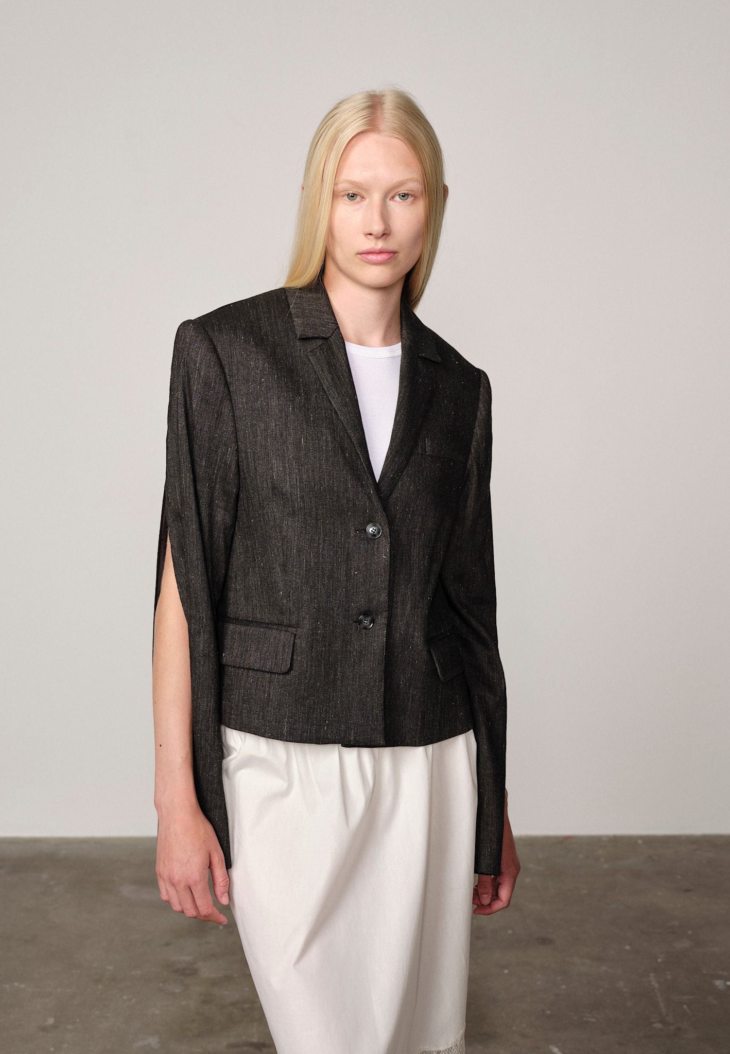 Robin Fittet Blazer - Dunkelgrau