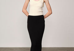 Waylon Knit Skirt - Black