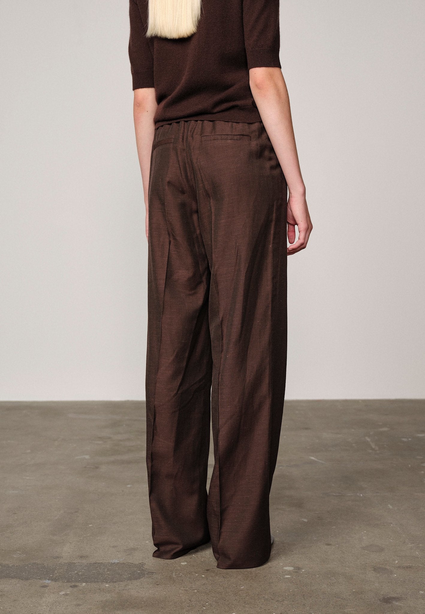 Pinky Midt waist Pants - Java Brown – Herskind Official