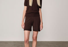 Thora Knit T-shirt - Java Brown