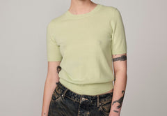 Thora Knit T-shirt - Pistacio