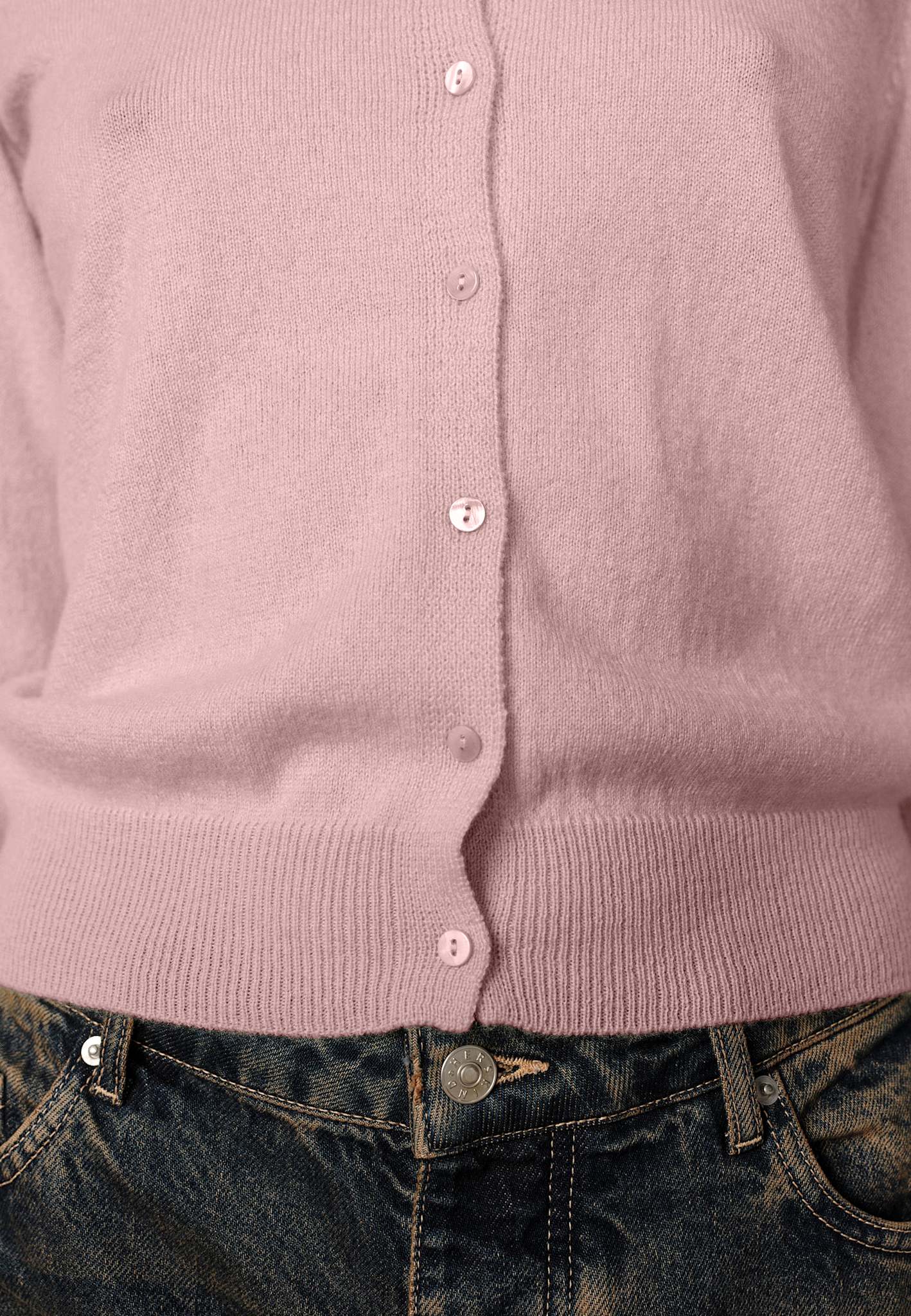 Roselle Strickjacke - Zartrosa