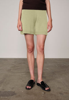 Bogart Strickshorts - Pistazie
