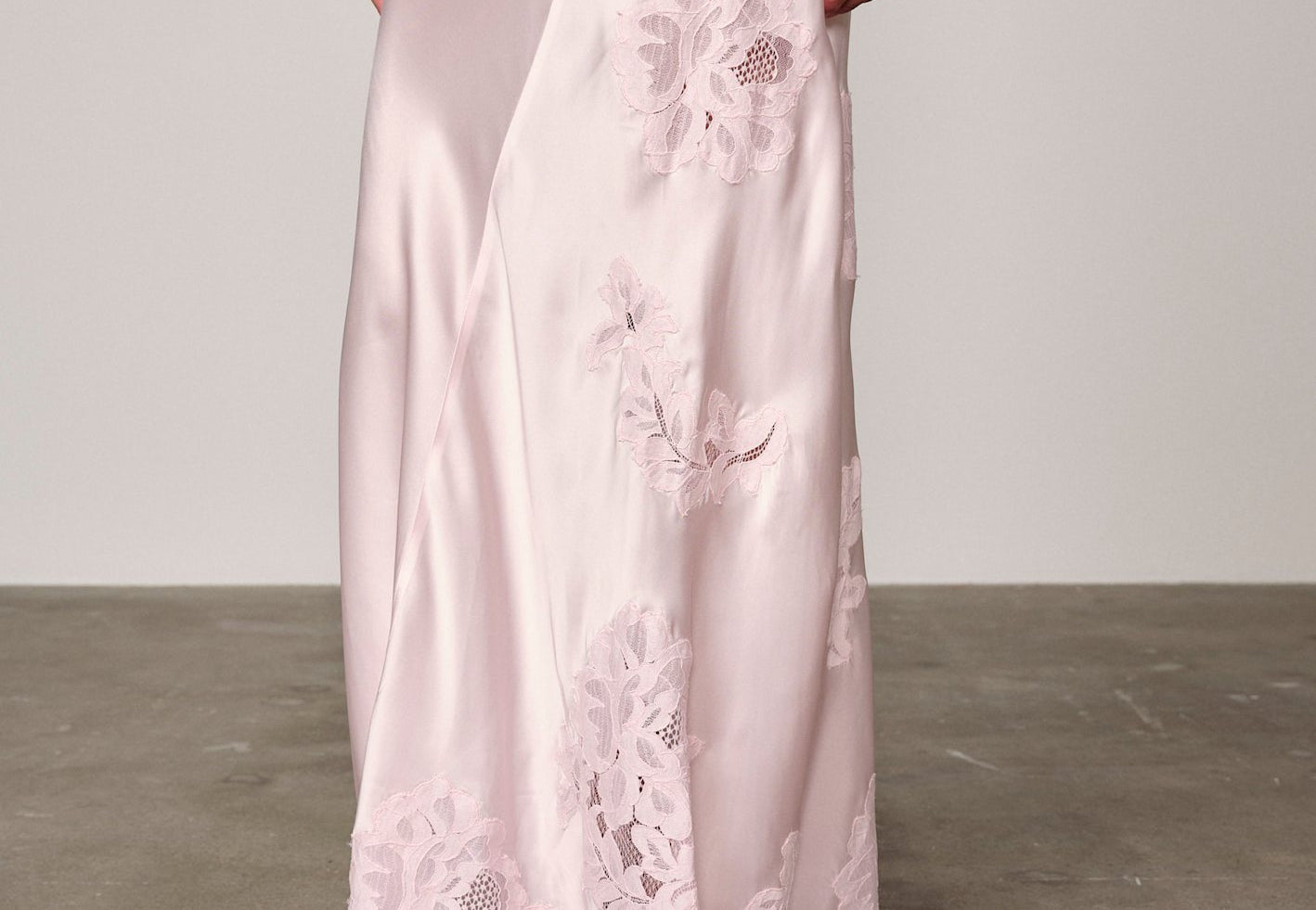 herskind lace dress Herskind Floral-lace V-neck Midi Dress