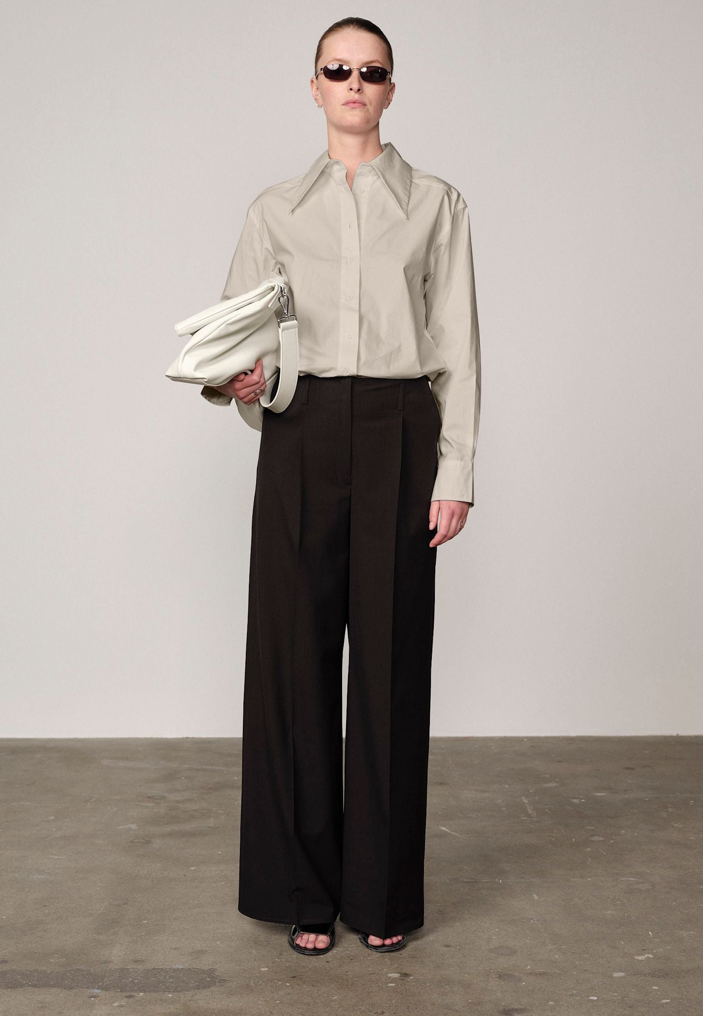 Dara Shirt - Oyster White