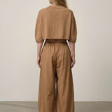 Camille Strickponcho – Hellbraun