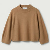 Camille Strickponcho – Hellbraun