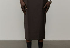 Elizabeth Skirt - Brown Melange