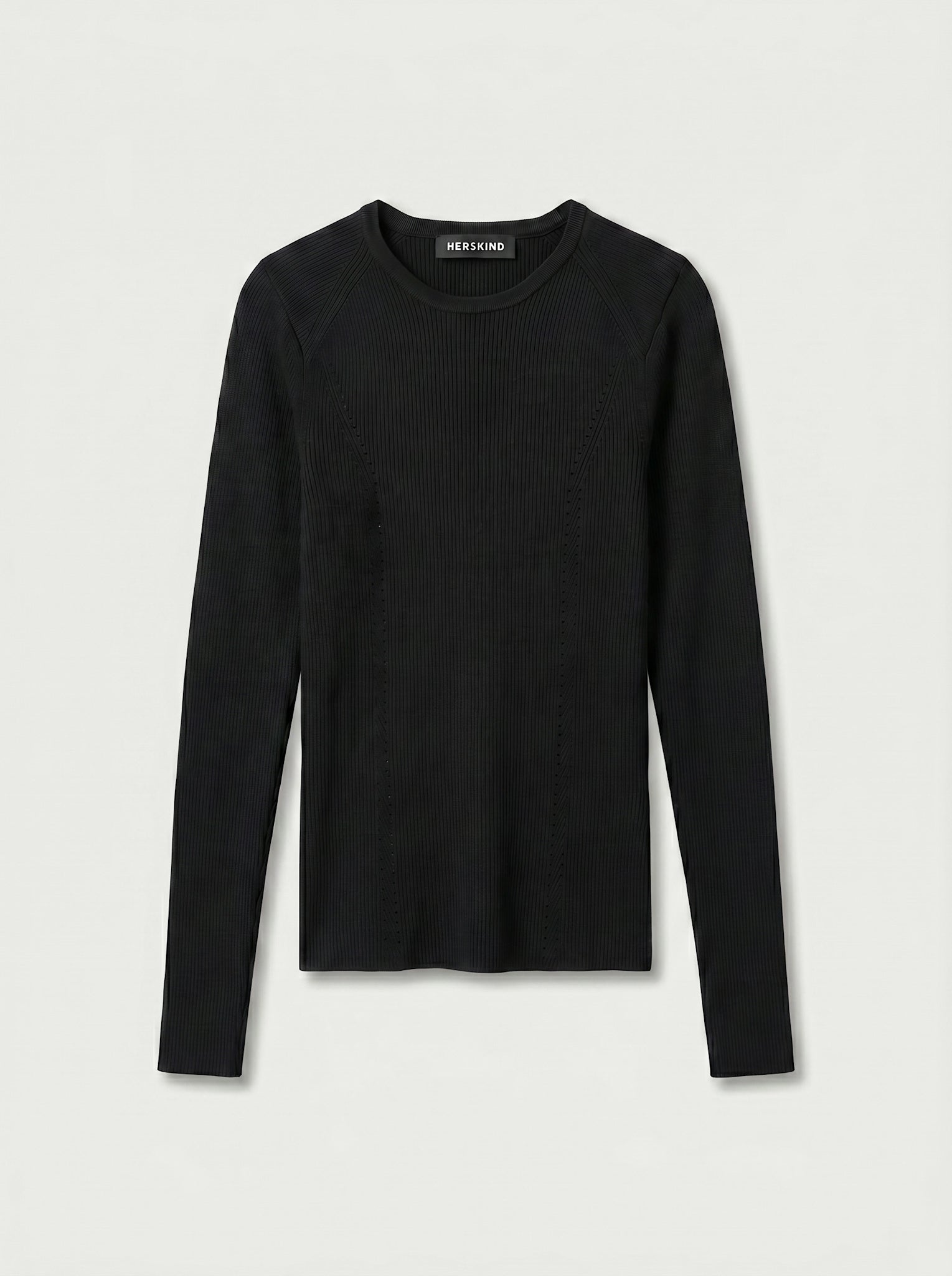 Camil Strickbluse - Dunkelgrau
