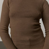 Camil Strickbluse – Erde