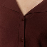 Alton Cashmere Cardigan - Oxblod