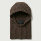 Calvin Cashmere Balaclava - Brown Melange