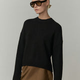 Constantine Cashmere Blouse - Black