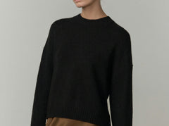 Constantine Cashmere Blouse - Black