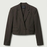 Pascale Regular Blazer - Brown Melange