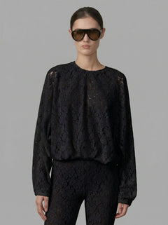 Caterina Bluse - Schwarz