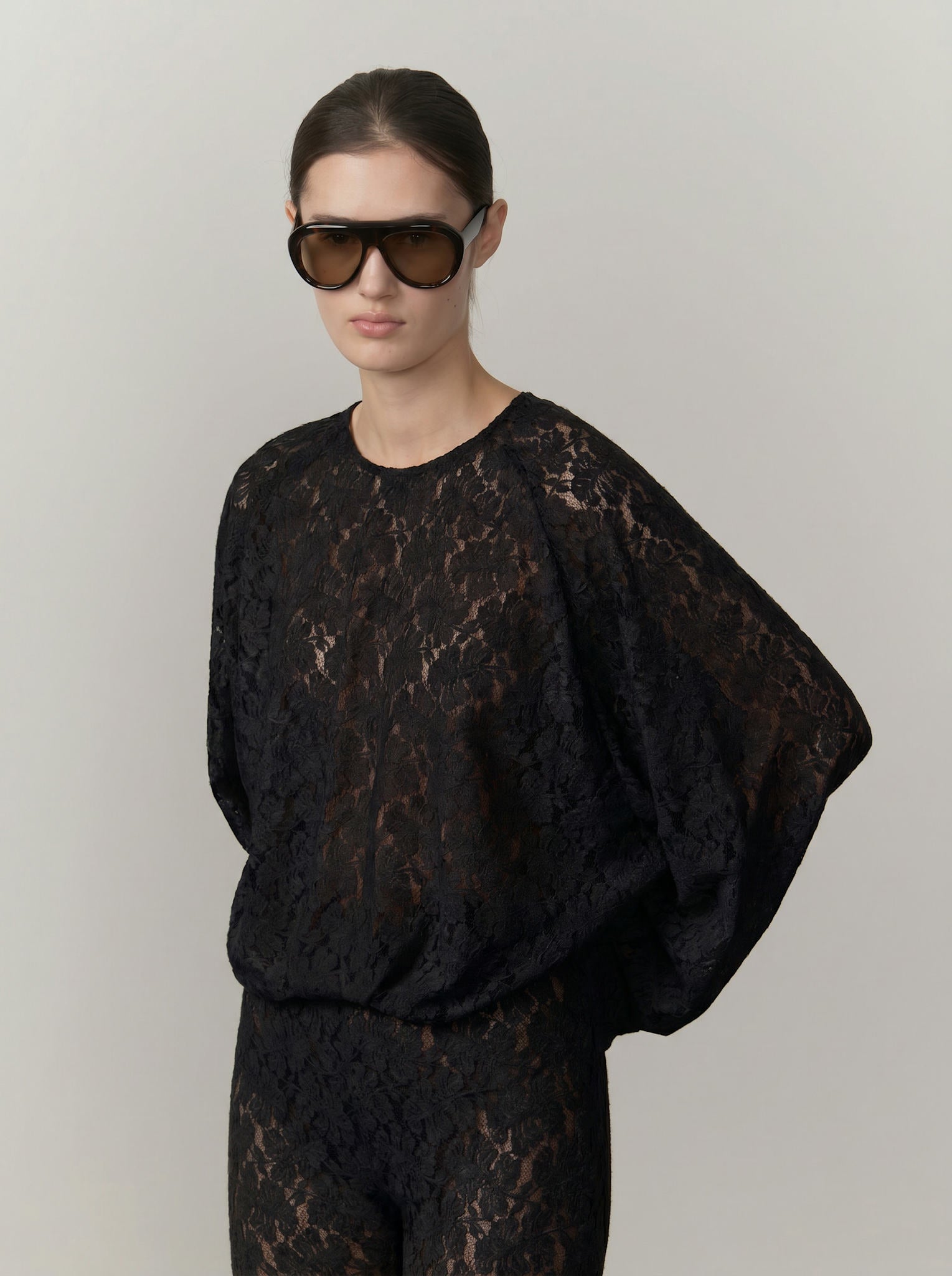 Caterina Bluse - Schwarz