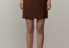 Benjamin Skirt - Java Brown