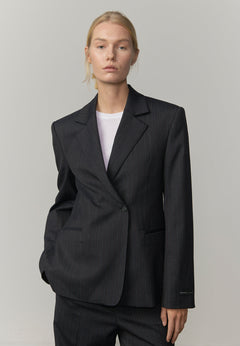 Janet Regular Blazer - Pinstripe