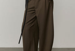 Dante Mid waist Pants - Khaki