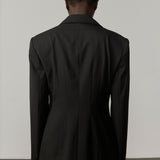 Shelia Fitted Blazer - Black
