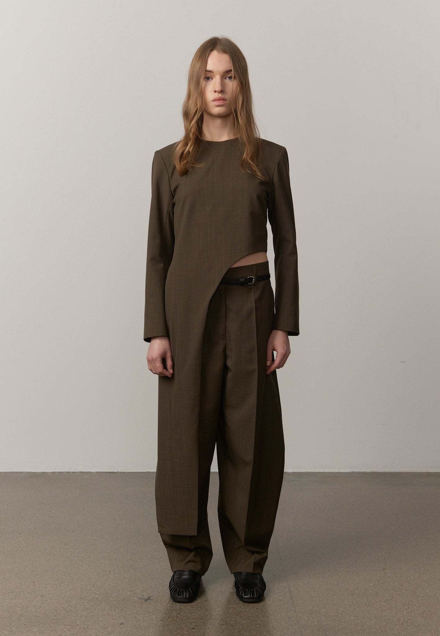 Valentina Bluse – Khaki