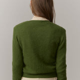 Strickjacke Roselle - Grün