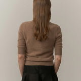 Strickbluse Therese – Croissant