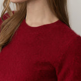 Therese Knit Blouse - Red