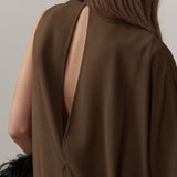 Ruben Dress - Dunkles Khaki
