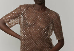 Lior Blouse - Chocolate Brown