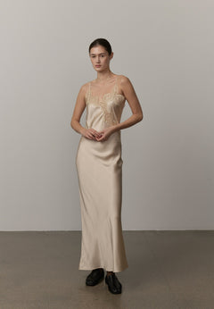 Laura Dress - Creme