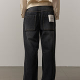 Esme Jeans aus Denim (32 - Lang) - Schwarz