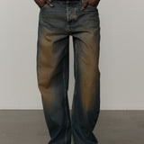 Lulu Denim Jeans (32 - Long) - Brown