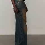 Lulu Denim Jeans (32 - Long) - Brown