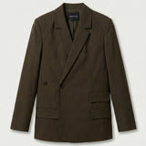 Amalfi Regular Blazer - Khaki