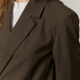 Amalfi Regular Blazer - Khaki