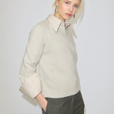 Josie Cashmere Knit Blouse