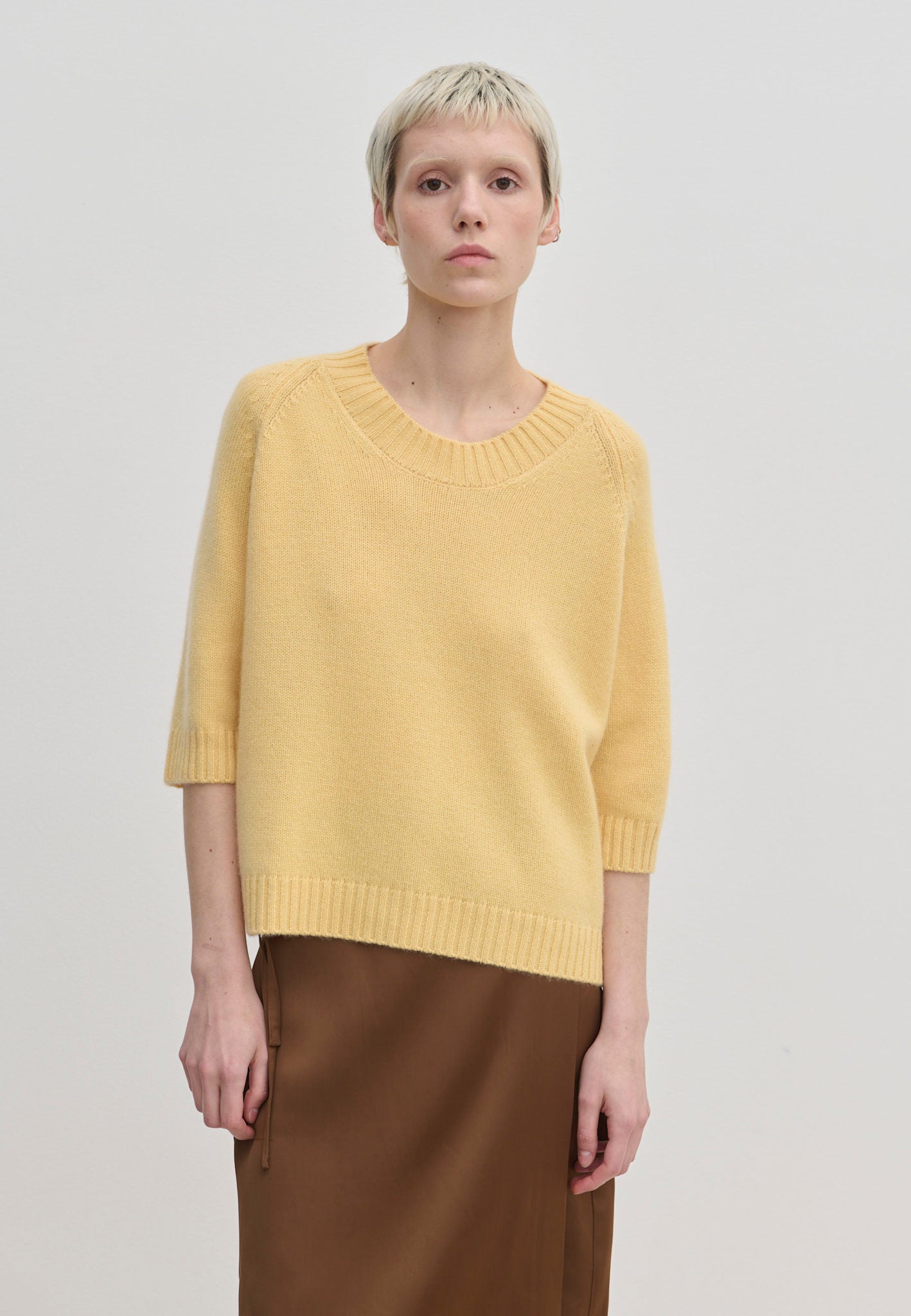 Josie Cashmere Knit Blouse
