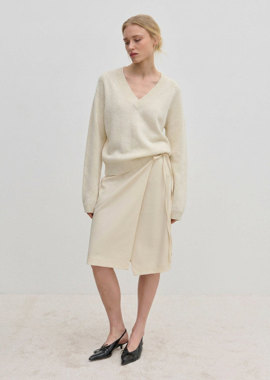 Micky Cashmere Knit Blouse