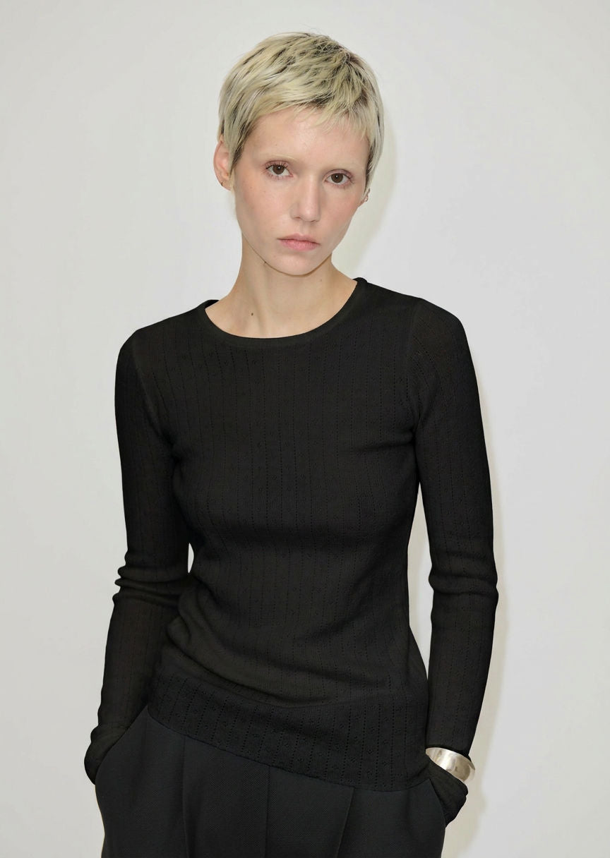 Camb Knit Blouse