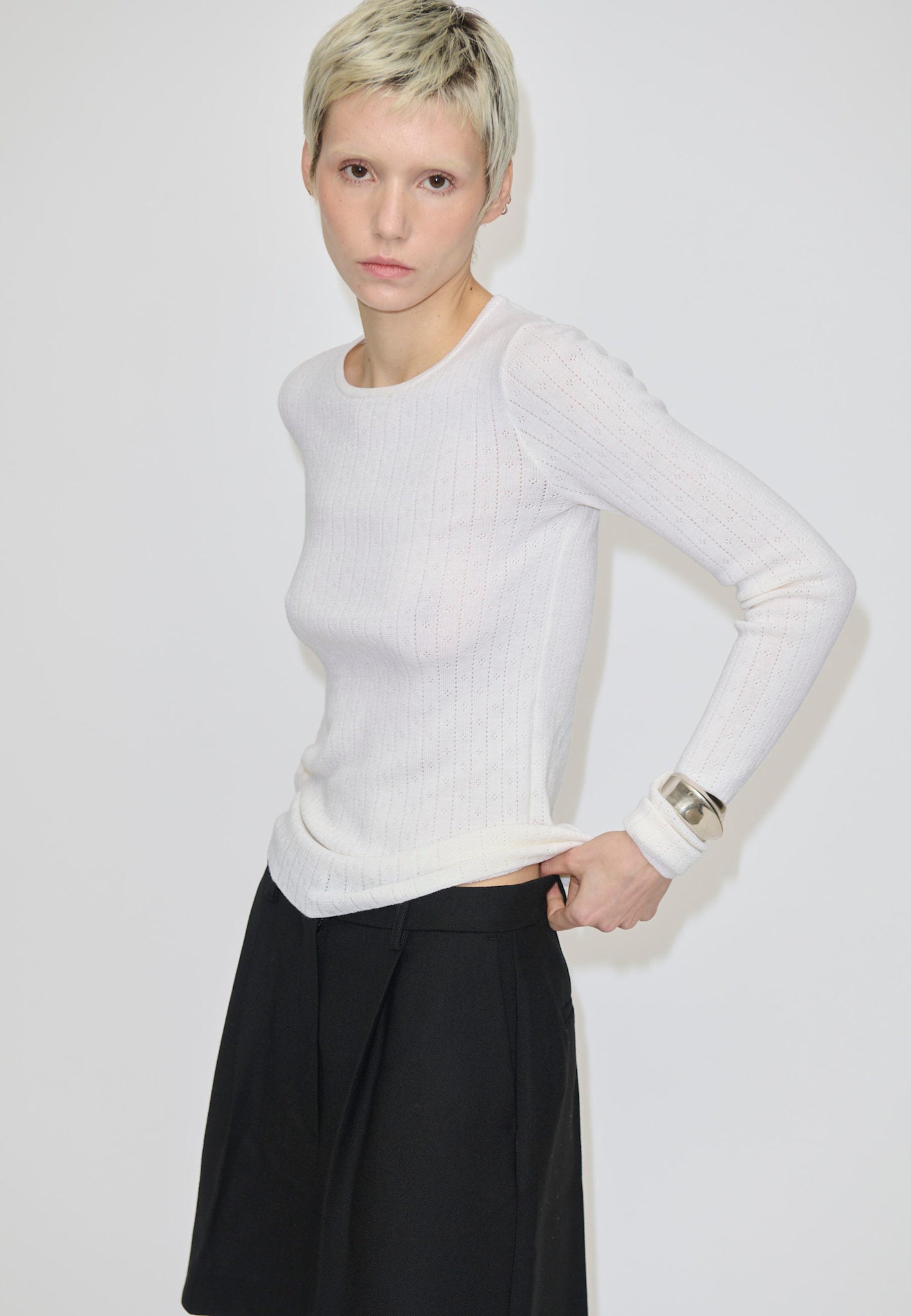Camb Knit Blouse