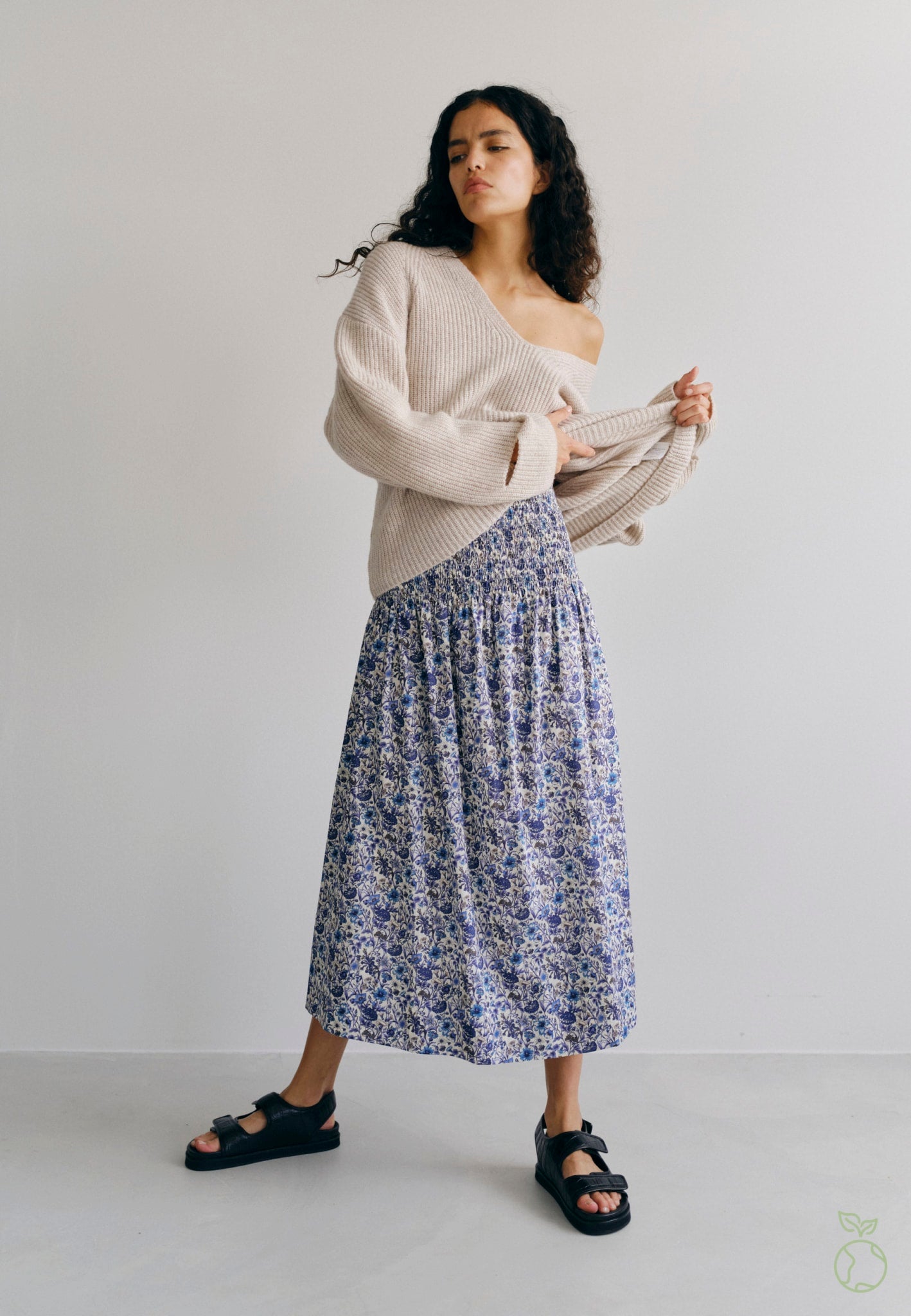 Winnie Skirt Liberty - Blue Liberty – Herskind Official