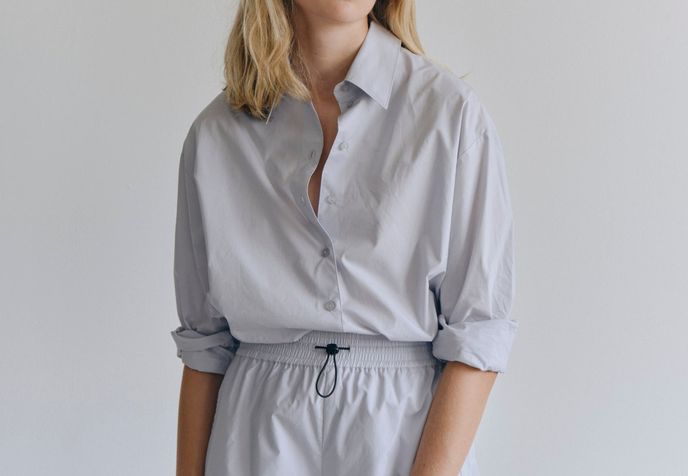 Brown Shorts Light Blue – Herskind Official