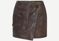 Carolina Skirt - Wax Brown