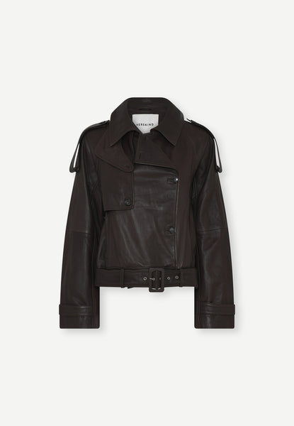 Luelle Jacket - Oxblood – Herskind Official
