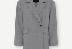 Verner Coat - Light Grey Melange