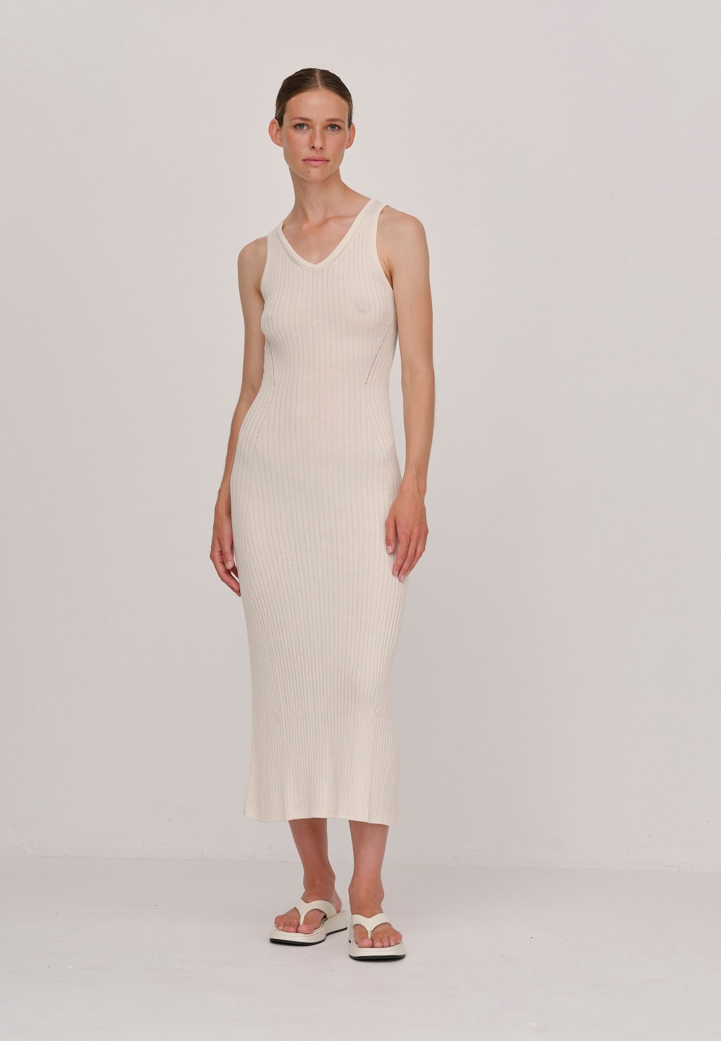 Sugar Knit dress - Off White