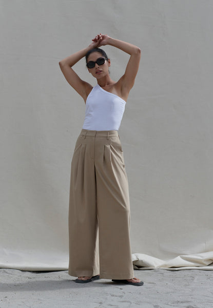 パンツ HERSKIND Trousers Lotus Pants - Dark Grey – Herskind CA