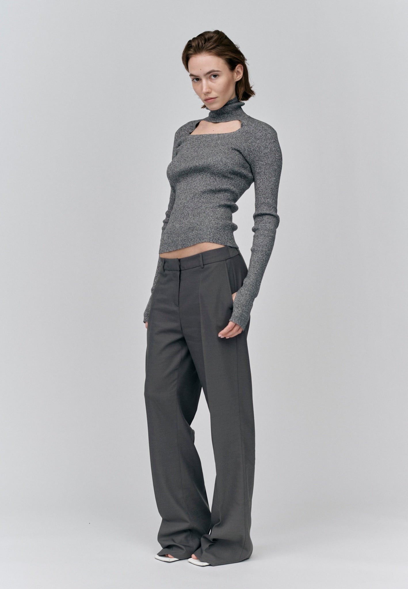 Vita Blouse - Thunder Grey